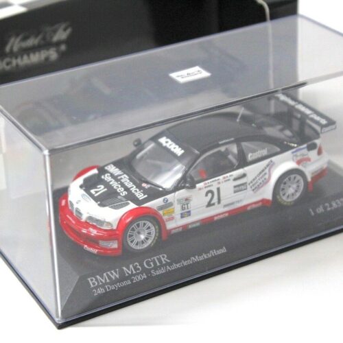 1:43 Minichamps BMW M3 GTR ALMS 24h Daytona 2004 Said #21