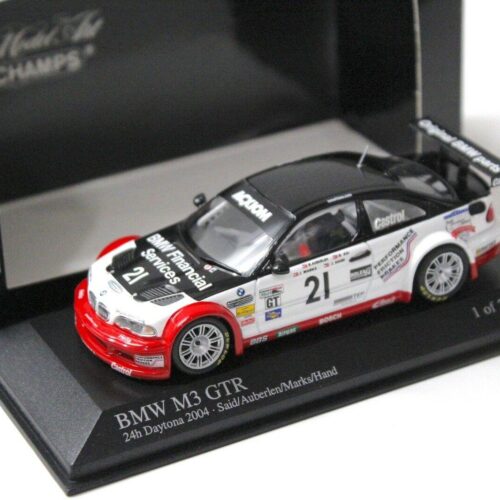 1:43 Minichamps BMW M3 GTR ALMS 24h Daytona 2004 Said #21