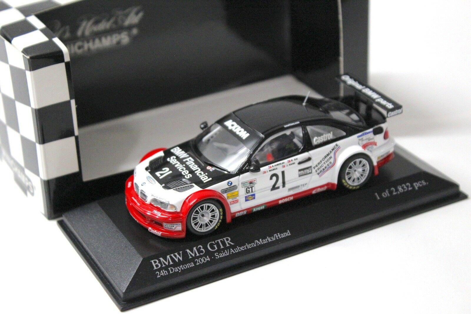 ID 48692 orig 1.jpg 1:43 Minichamps BMW M3 GTR ALMS 24h Daytona 2004 Said #21