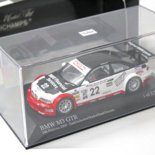 1:43 Minichamps BMW M3 GTR ALMS 24h Daytona 2004 Said #22