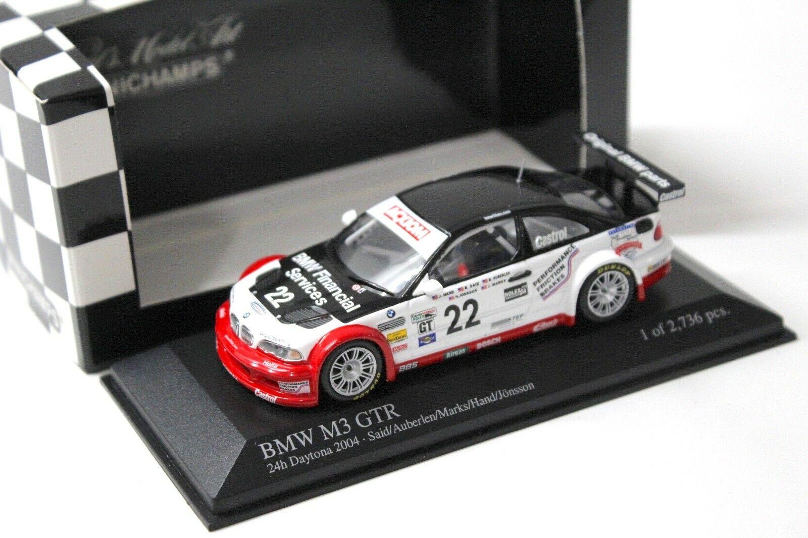 ID 48696 orig.jpg 1:43 Minichamps BMW M3 GTR ALMS 24h Daytona 2004 Said #22