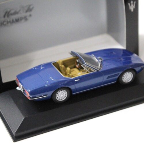 1:43 Minichamps Maserati Ghibli Spider blue