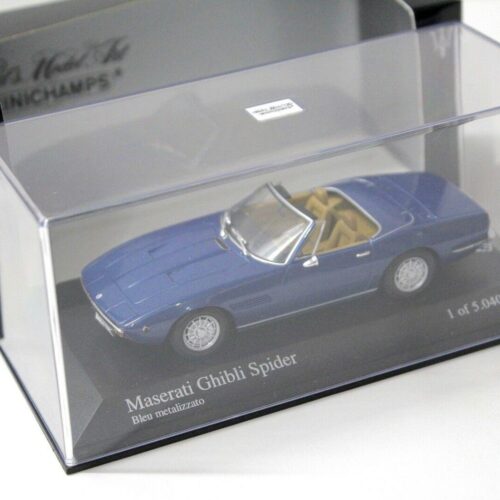 1:43 Minichamps Maserati Ghibli Spider blue