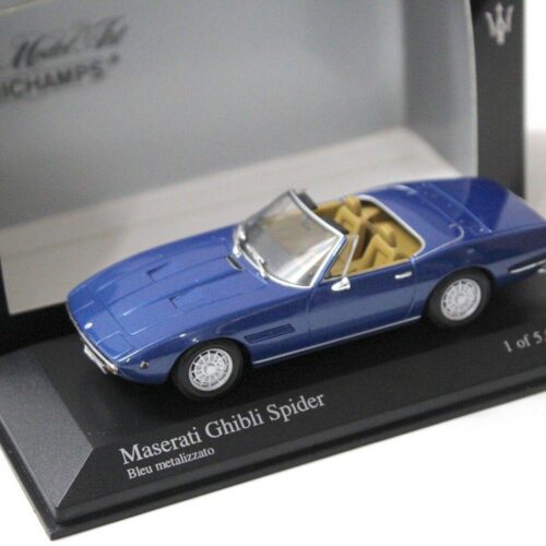 1:43 Minichamps Maserati Ghibli Spider blue