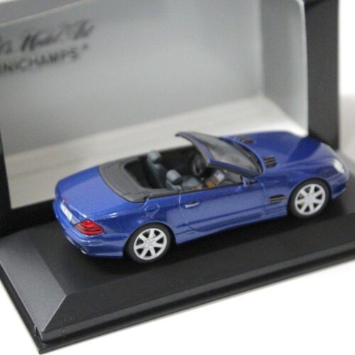 1:43 Minichamps Mercedes SL Convertible 2001 blue