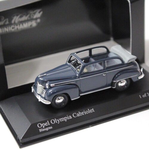 1:43 Minichamps Opel Olympia Cabriolet blue-grey