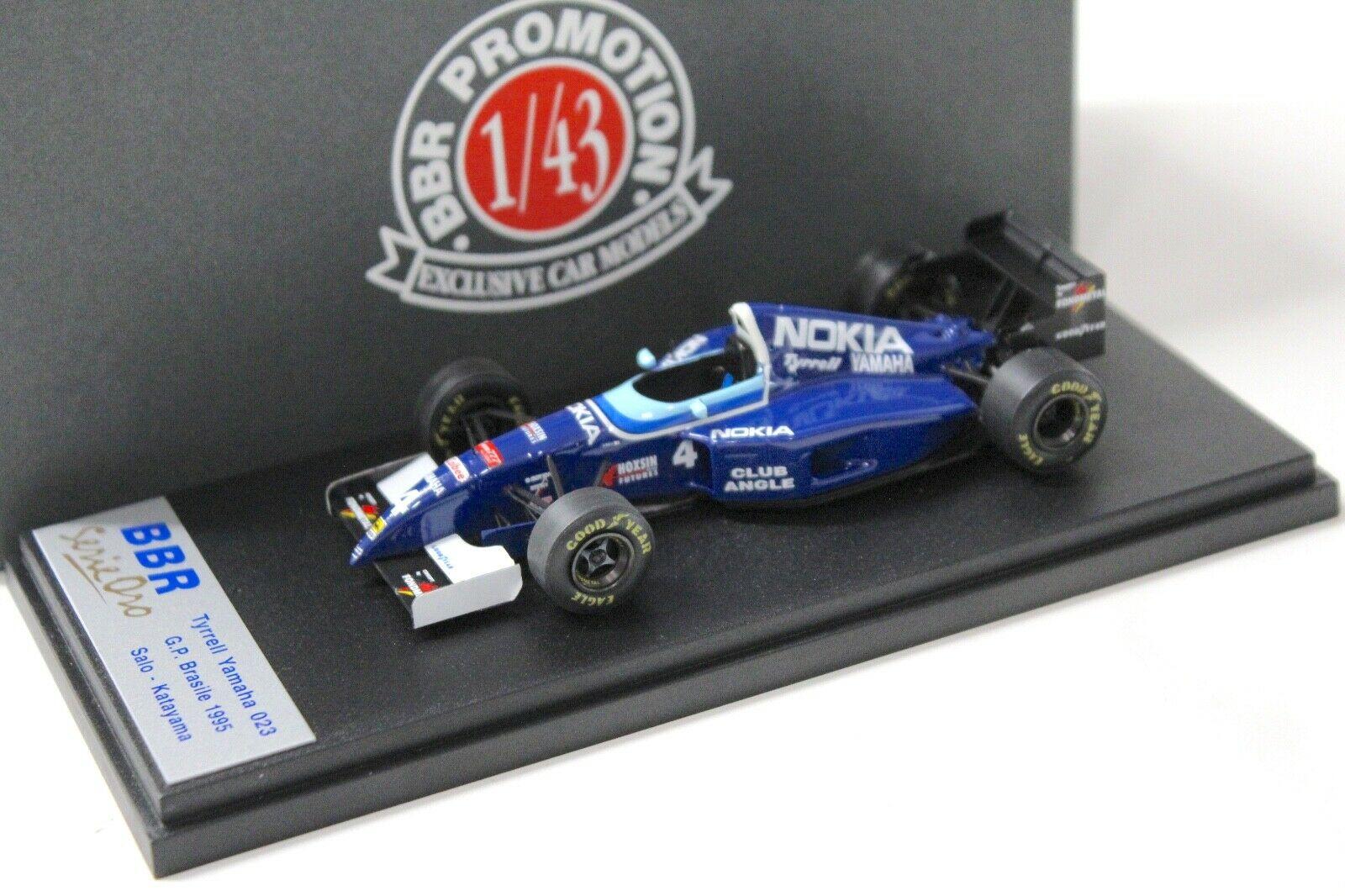 1:43 BBR () F1 Tyrrell Yamaha 023 GP Brazil 1995 Salo Right Wing