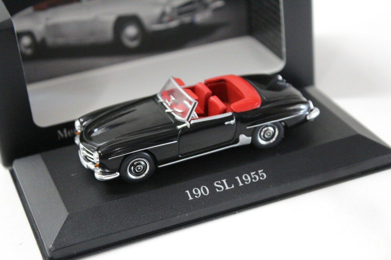 ID 48885 orig.jpg 1:43 Premium Collectibles Mercedes 190SL Cabrio black DEALER VERSION