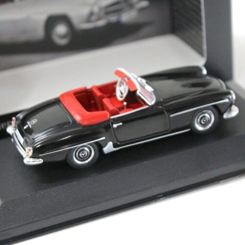 1:43 Premium Collectibles Mercedes 190SL Cabrio black DEALER VERSION