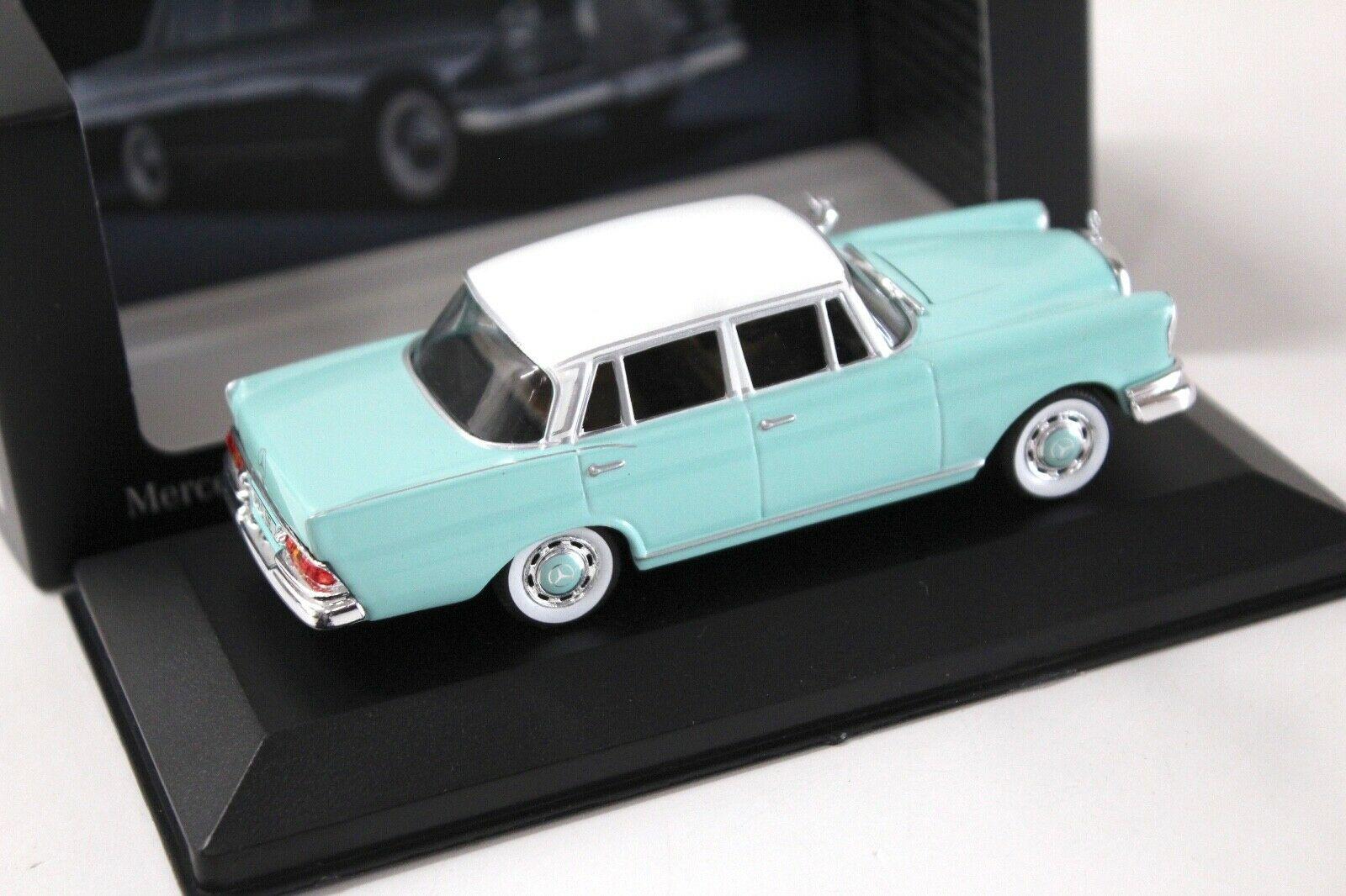 1:43 Premium Collectibles Mercedes 220SE Heckflosse green DEALER VERSION