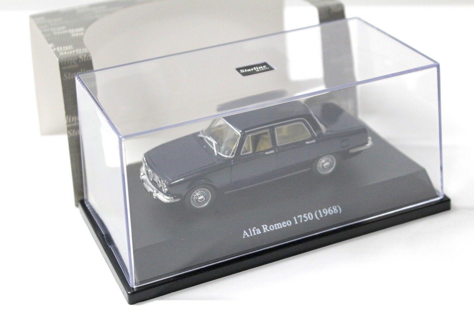 1:43 Starline Alfa Romeo 1750 dark blue 1968