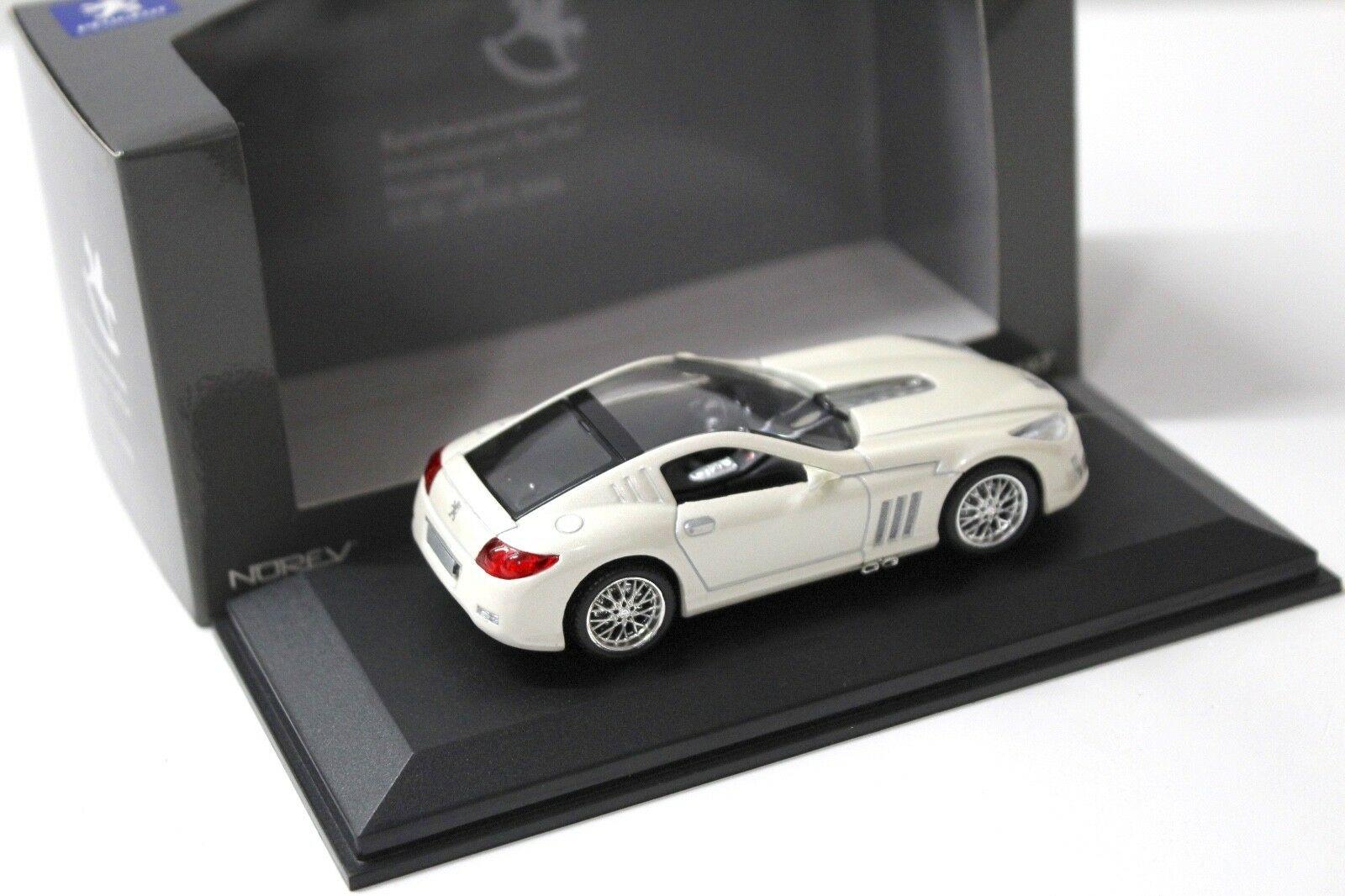 1:43 Norev Peugeot 907 V12 Concept TOY FAIR 2006 white