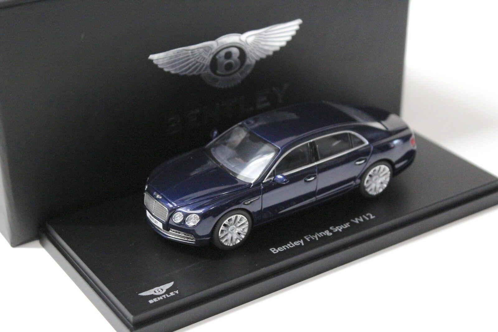 1:43 Kyosho Bentley Flying Spur W12 blue 2012
