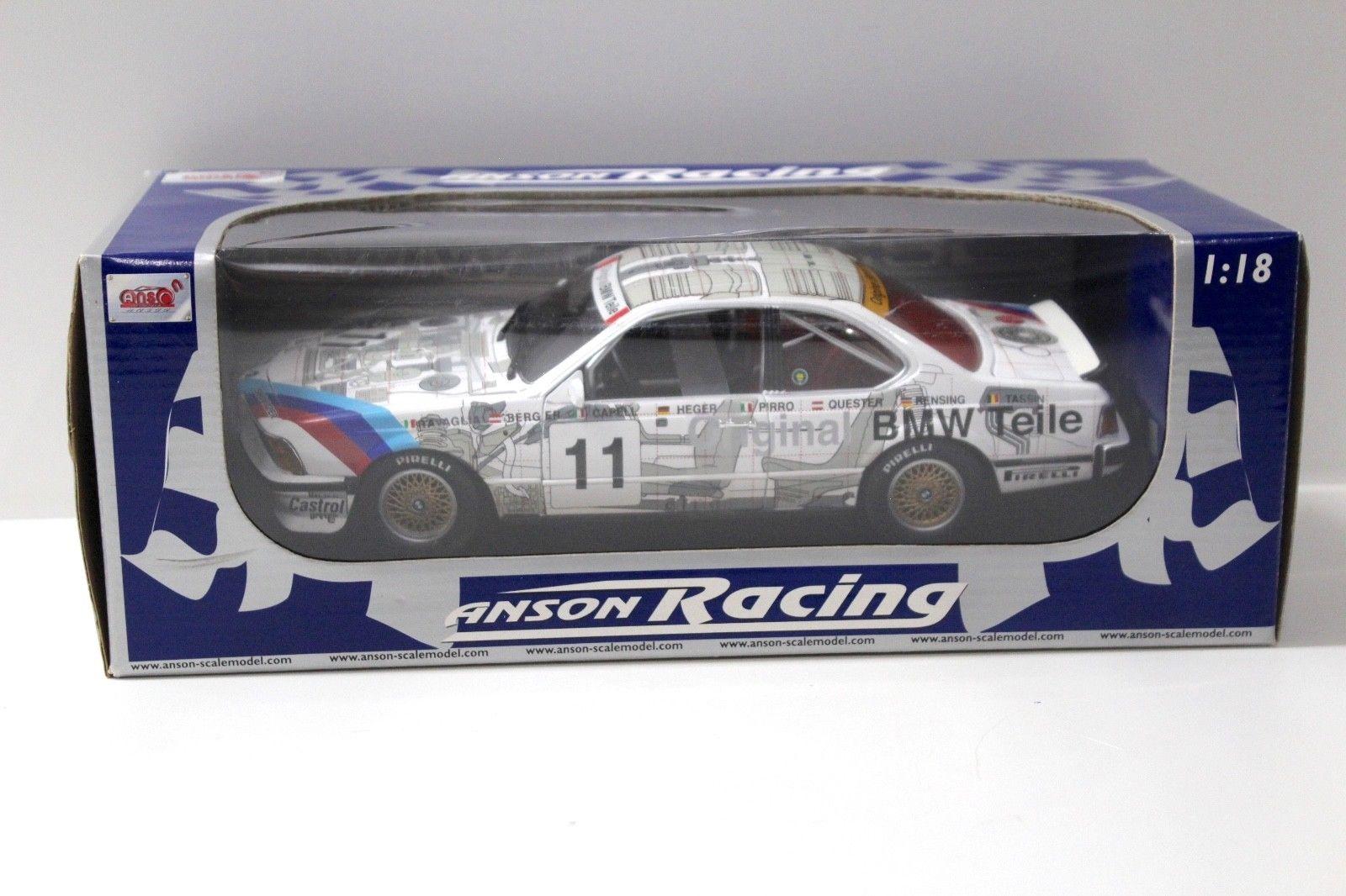 1:18 Anson BMW 635 CSI Sportcoupe Original BMW Teile