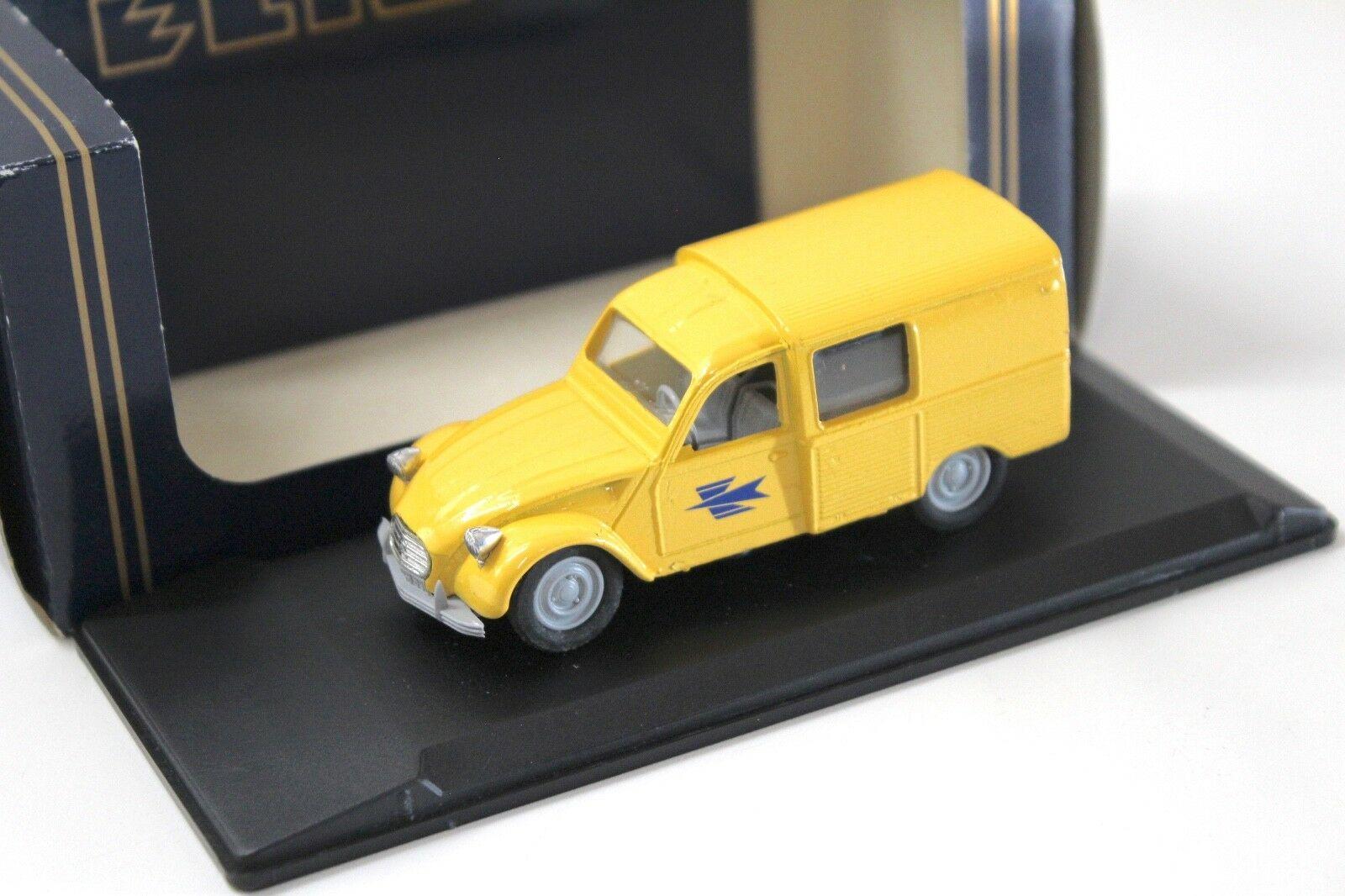 1:43 Eligor Citroen 3 CV *POSTES* yellow