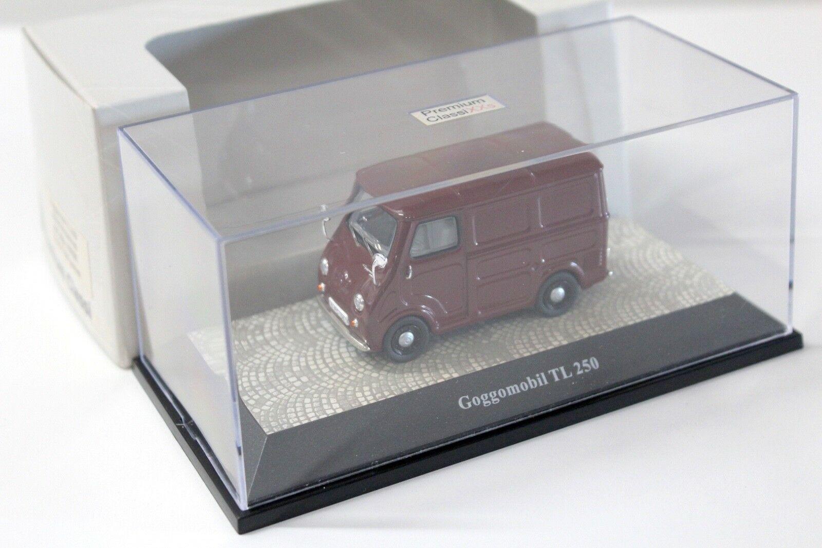 1:43 Premium ClassiXXs Goggomobil TL 250 dark red