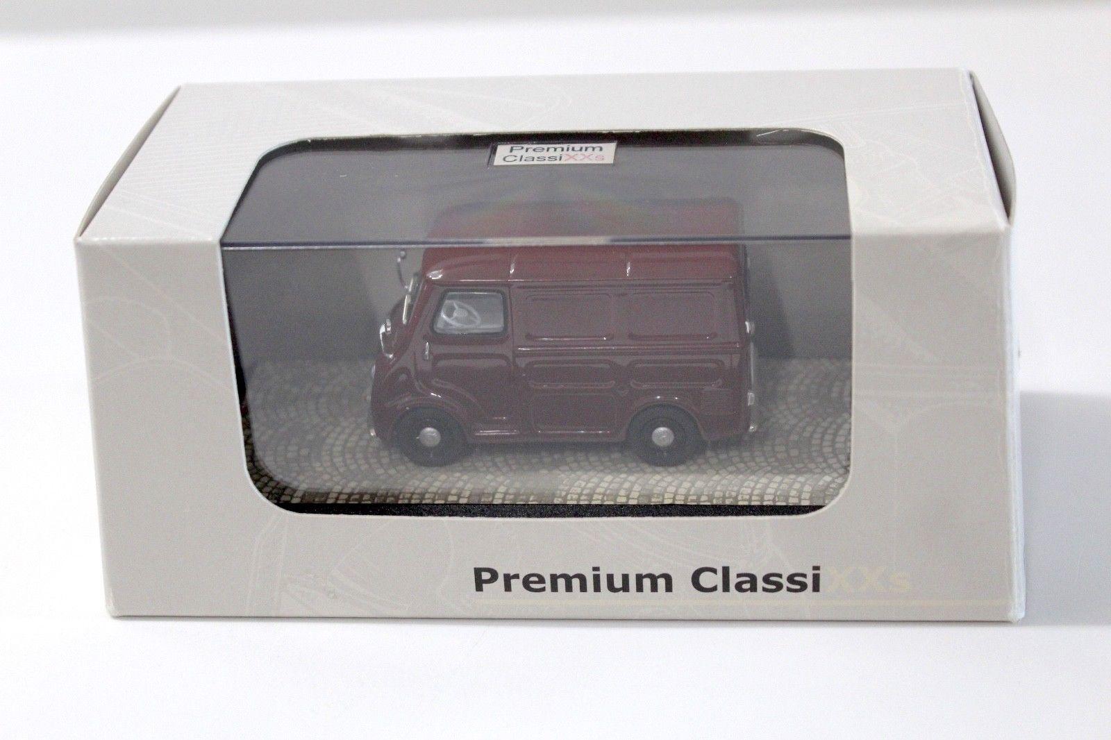1:43 Premium ClassiXXs Goggomobil TL 250 dark red