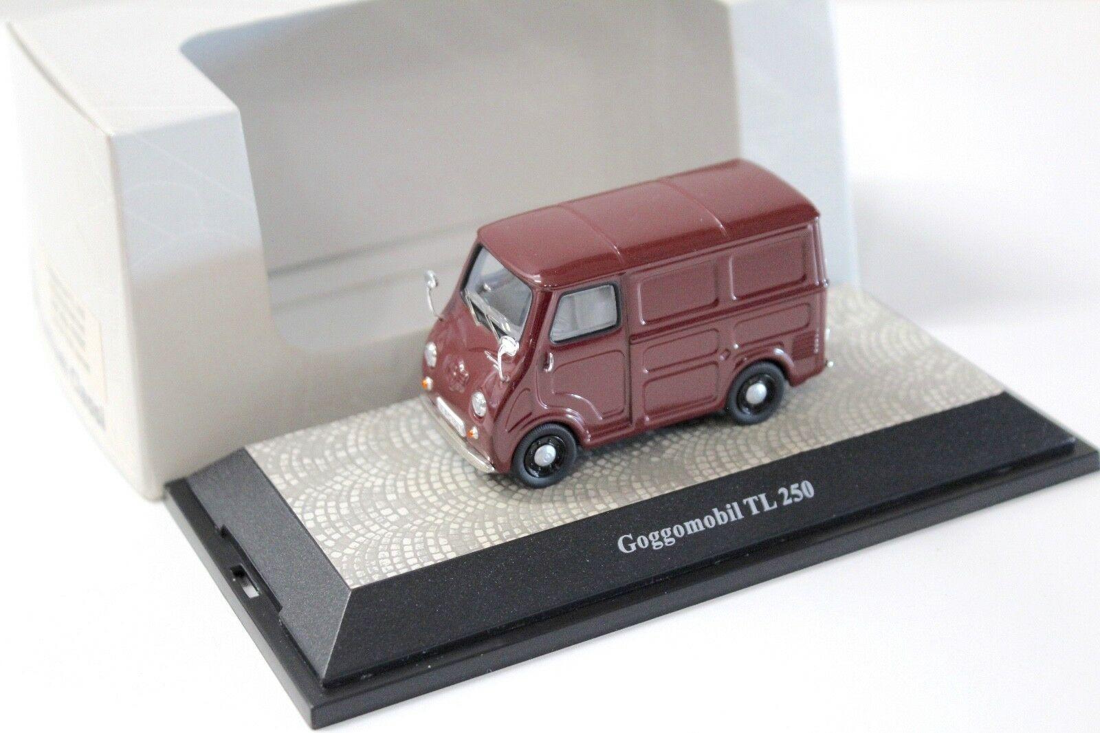 1:43 Premium ClassiXXs Goggomobil TL 250 dark red