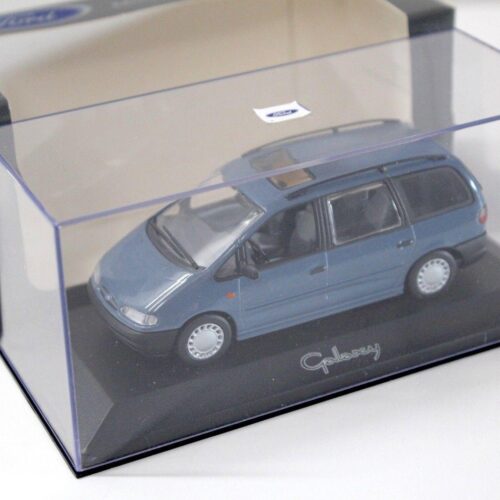 1:43 Minichamps Ford Galaxy 1995 grey-blue DEALER VERSION