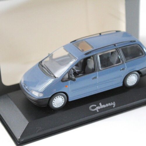 1:43 Minichamps Ford Galaxy 1995 grey-blue DEALER VERSION