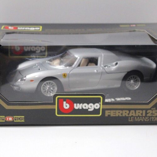 1:18 Bburago Ferrari 250 LM "LA F1 DEL MODELLISMO" silver