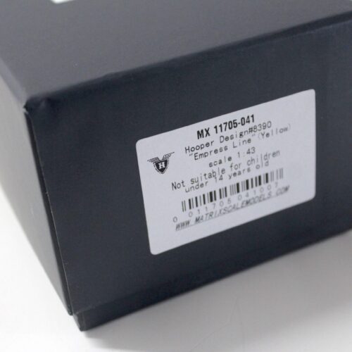 1:43 Matrix Hooper Design #8390 Empress Line yellow