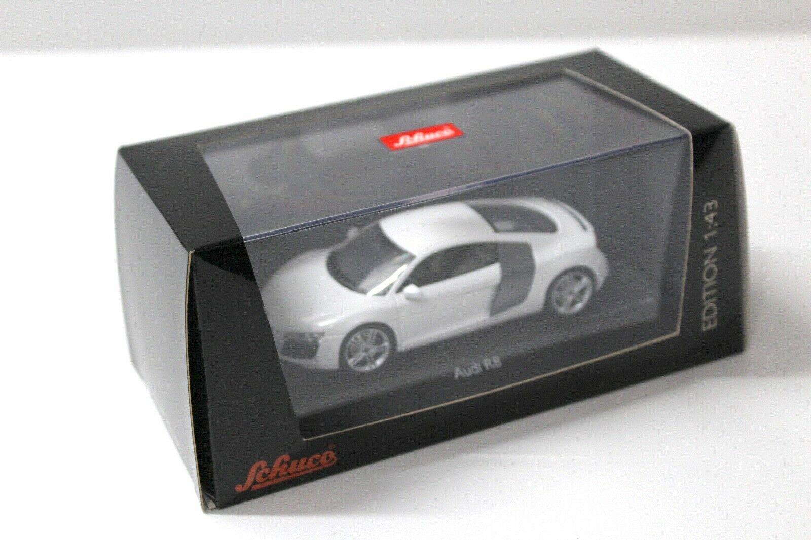 1:43 Schuco Audi R8 Coupe ibis white