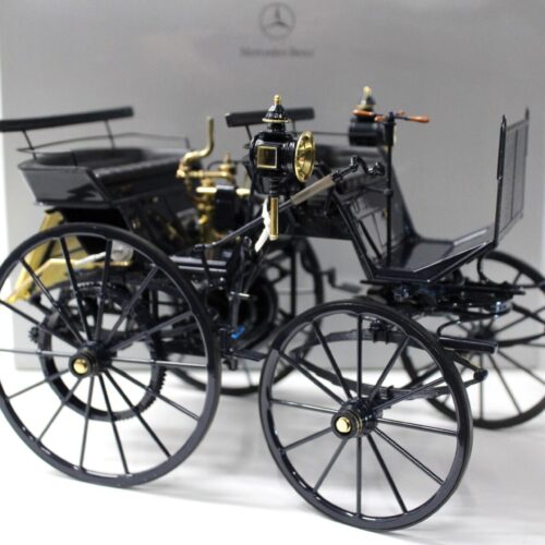 1:10 Vanbo Mercedes Benz Daimler Motor Kutsche dark blue DEALER VERSION