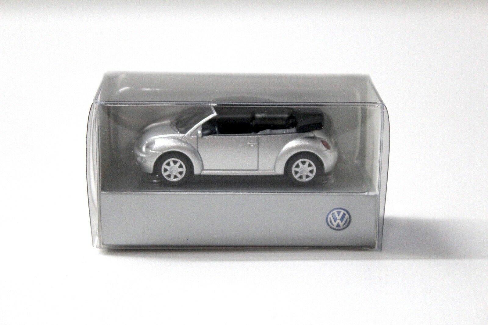 1:87 Wiking VW Beetle Cabriolet silver