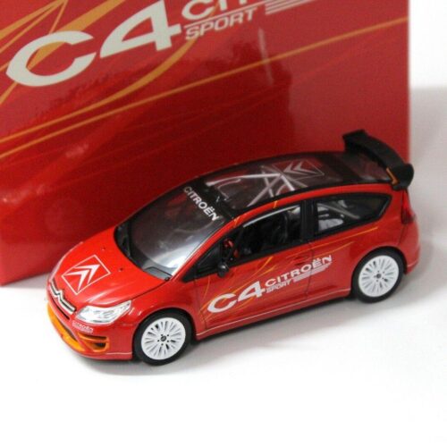 1:43 Norev Citroen C4 Sport Rally 2006 red