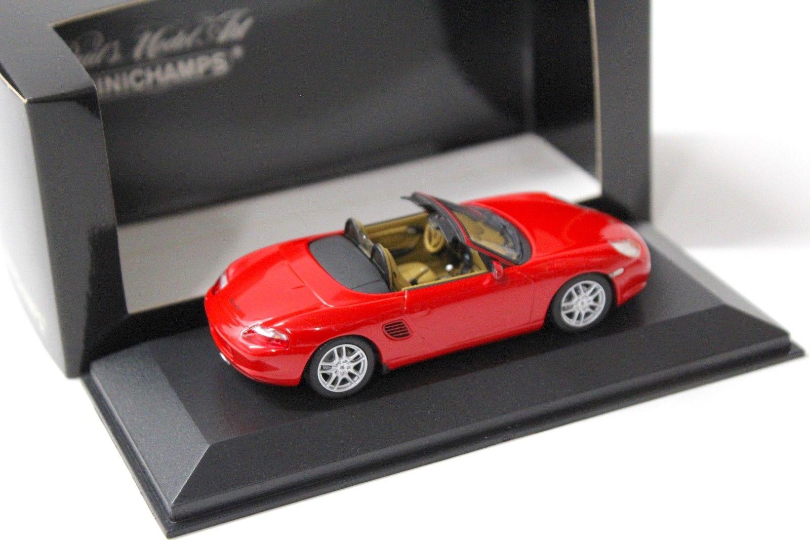 1:43 Minichamps Porsche Boxster Indisch red
