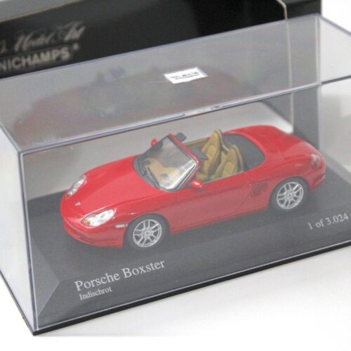 1:43 Minichamps Porsche Boxster Indisch red