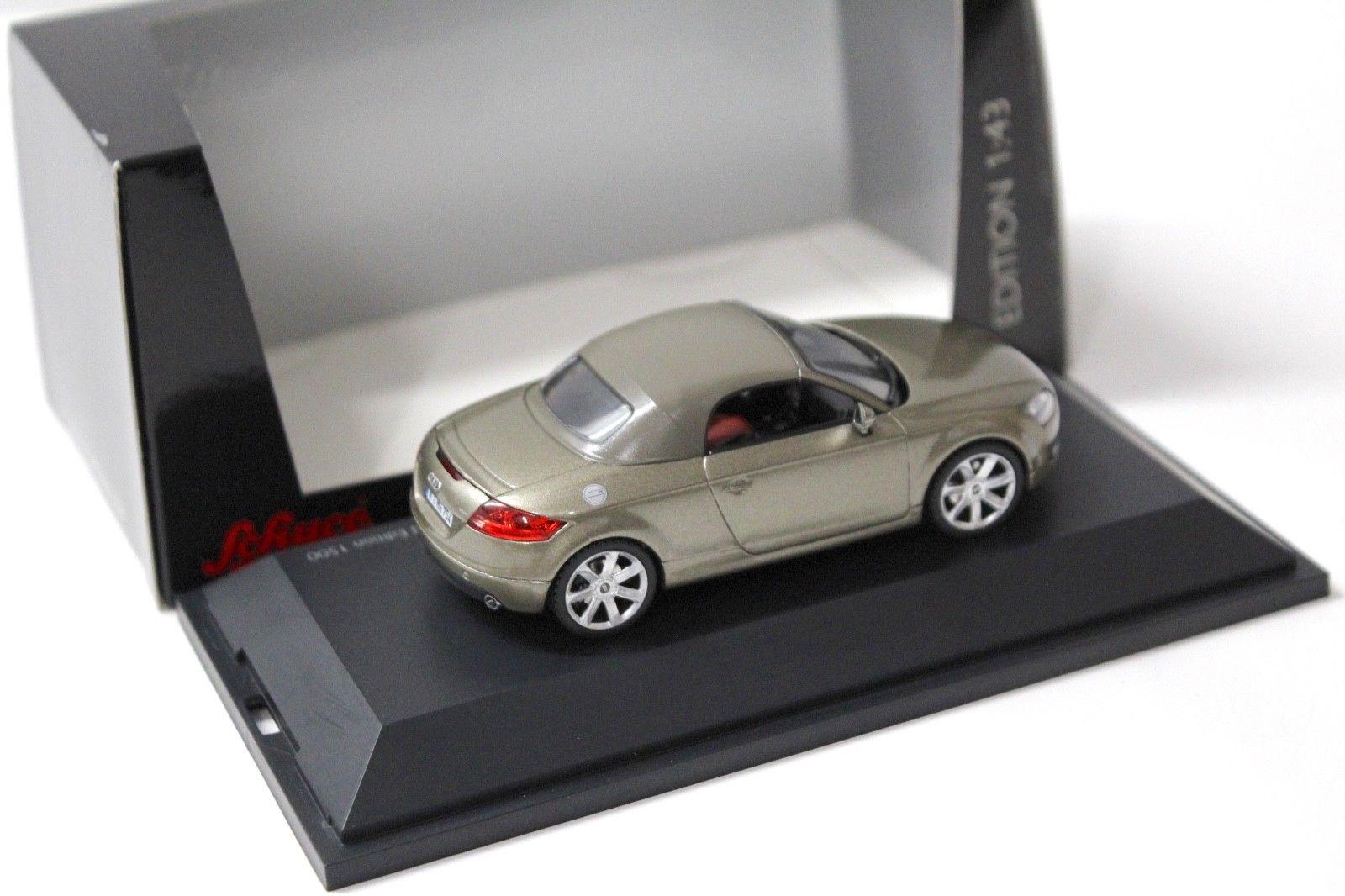 1:43 Schuco Audi TT Roadster with Softtop Dakkar beige
