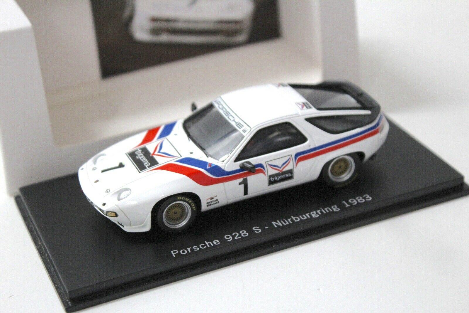 ID 49390 orig.jpg 1:43 Spark Porsche 928 S Nürburgring 1983 #1 DEALER VERSION