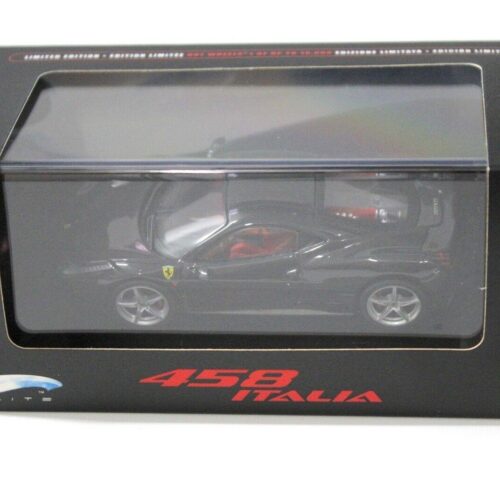 1:43 Hot Wheels Elite Ferrari 458 Italia Coupe black
