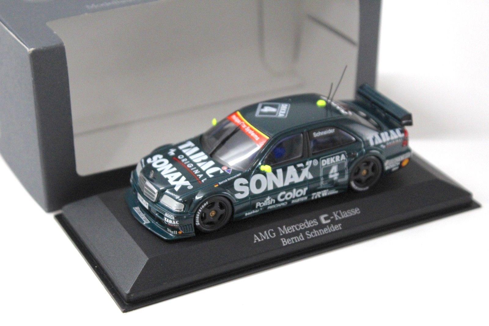 ID 49415 orig 1.jpg 1:43 Minichamps AMG Mercedes C-Klasse DTM Schneider #4 DEALER VERSION