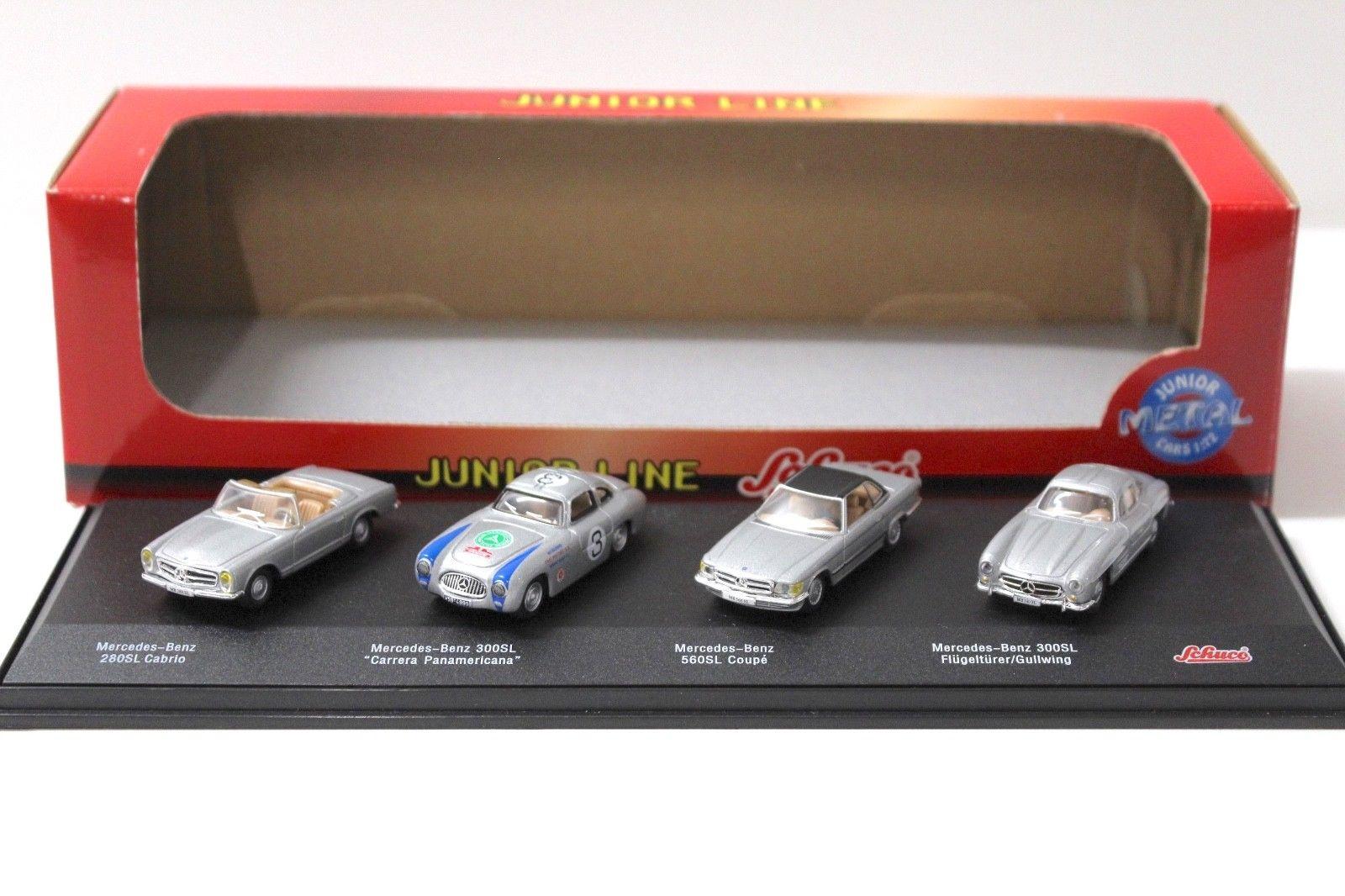 ID 49416 orig 1.jpg 1:72 Schuco Junior Mercedes Classic SET 4 pcs. silver