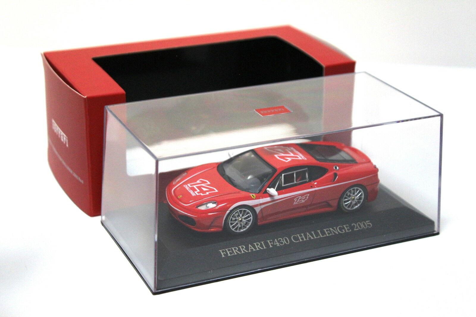 1:43 IXO Ferrari F430 Challenge 2005 #14 red DEALER VERSION