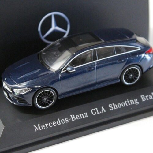 1:43 Spark Mercedes CLA Shooting Brake blue 2019 DEALER VERSION
