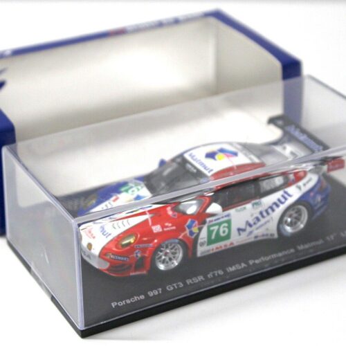 1:43 Spark Porsche 911 997 GT3 RSR #76 IMSA Matmut LM 2011