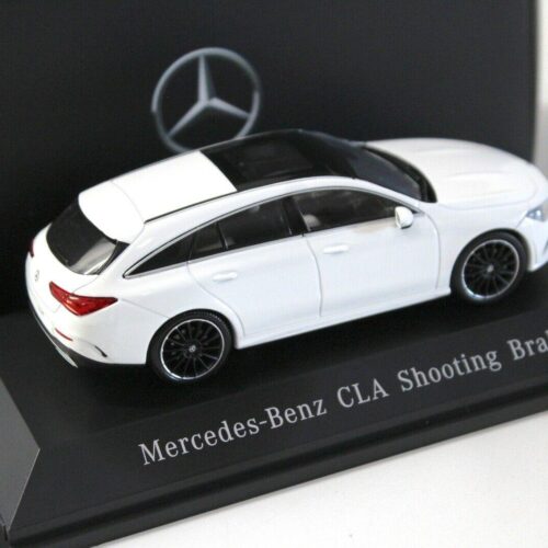1:43 Spark Mercedes CLA Shooting Brake white 2019 DEALER VERSION
