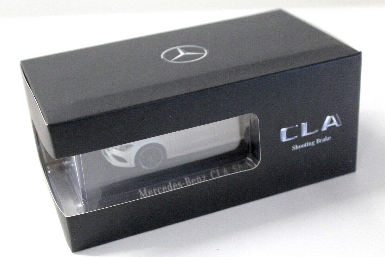 1:43 Spark Mercedes CLA Shooting Brake white 2019 DEALER VERSION