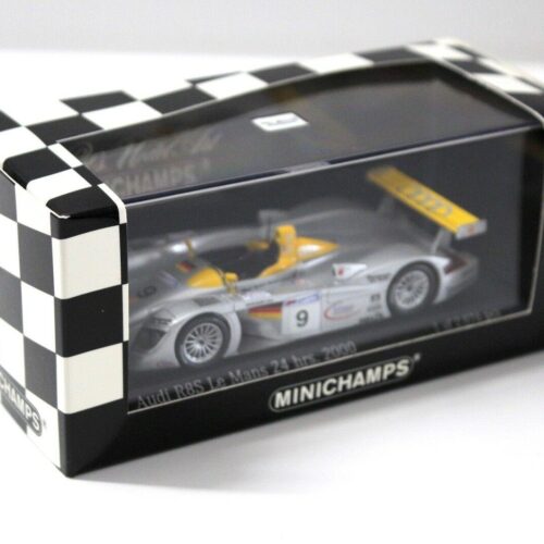1:43 Minichamps Audi R8S Le Mans 24 hrs. 2000 #9