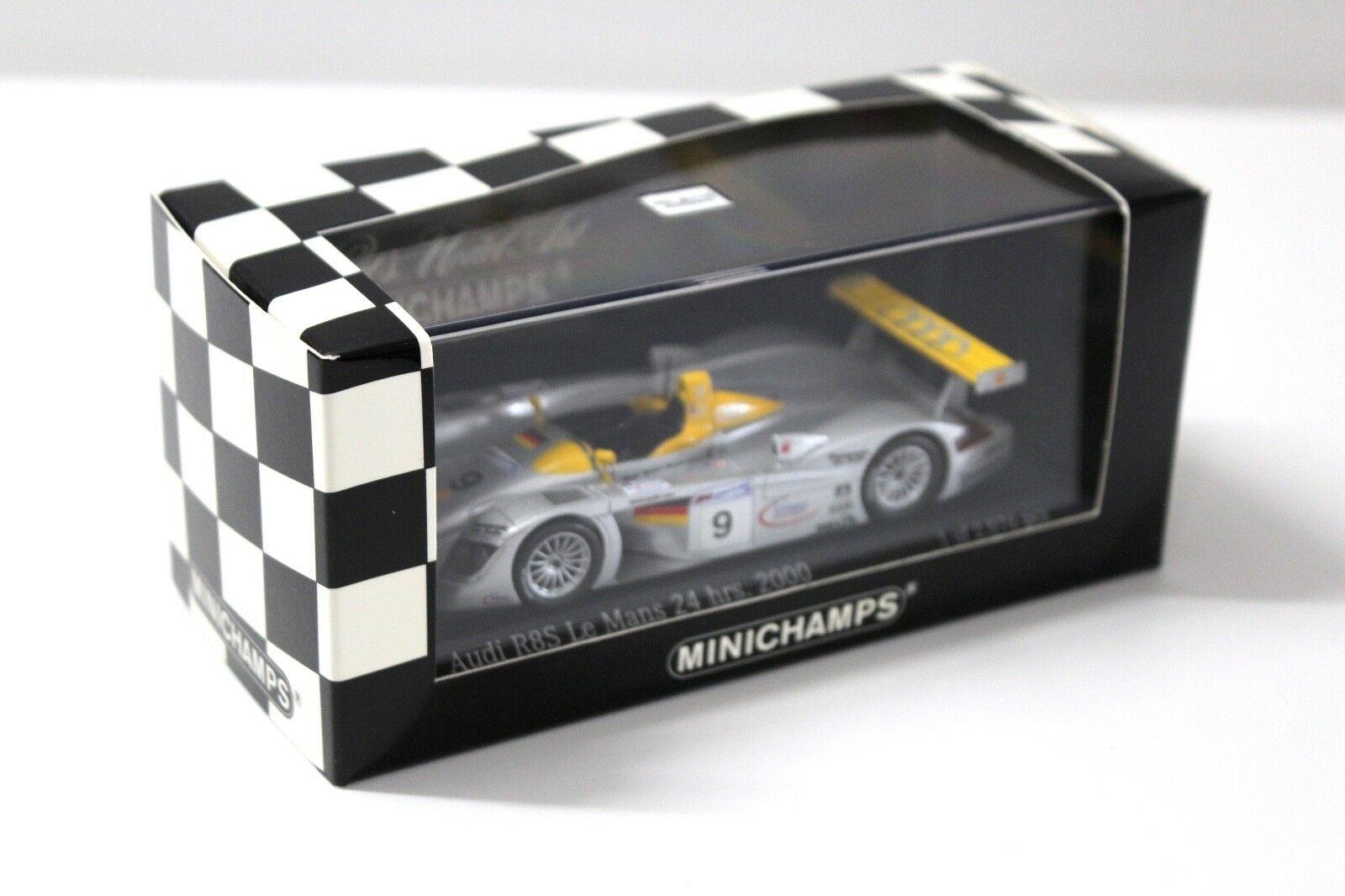 1:43 Minichamps Audi R8S Le Mans 24 hrs. 2000 #9