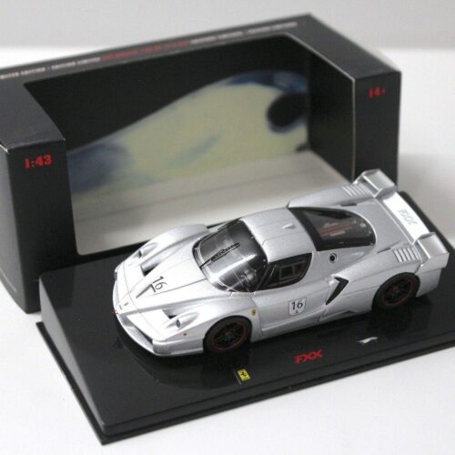 1:43 Hot Wheels Elite Ferrari FXX silver #16