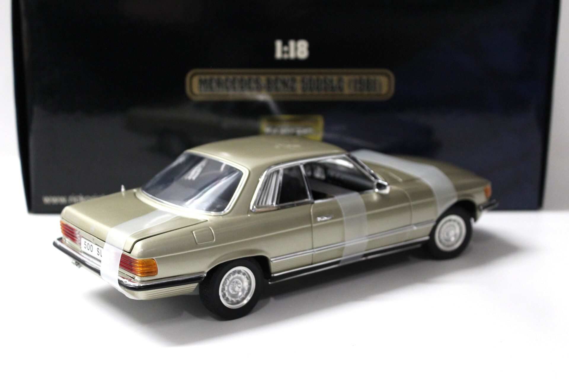 1:18 Ricko Mercedes 500SLC Coupe 1981 gold metallic