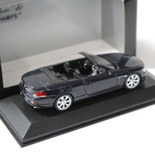 1:43 Minichamps BMW 6er E63 Convertible Monaco blue