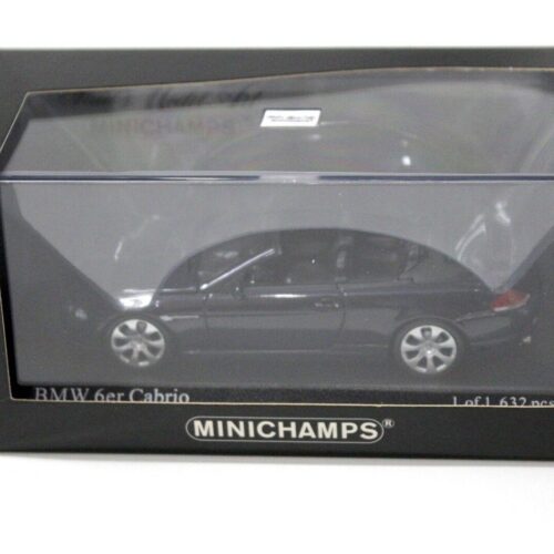 1:43 Minichamps BMW 6er E63 Convertible Monaco blue