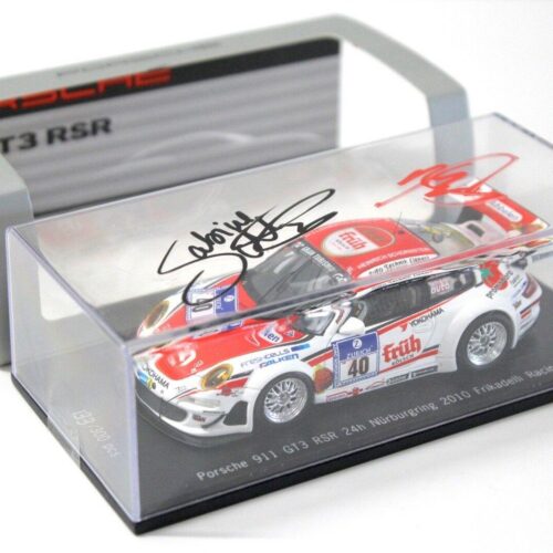 1:43 Spark Porsche 911 997 GT3 RSR 24h Frikadelli 2010 #40 SIGNIERT DEALER VERSION