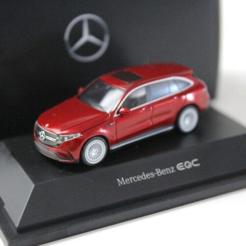 1:87 Herpa Mercedes EQC red N293 DEALER VERSION